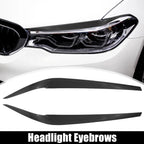 1 Pair Headlight Eye Lid Cover Sticker for BMW G30 530i 540i (2017–2022)