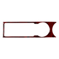 Water Cup Holder Panel Frame Cover Trim for BMW 3 Series E36 (1994–1996) Red Wood Grain