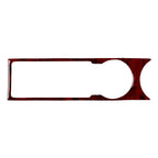 Water Cup Holder Panel Frame Cover Trim for BMW 3 Series E36 (1994–1996) Red Wood Grain
