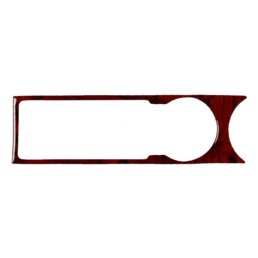 Water Cup Holder Panel Frame Cover Trim for BMW 3 Series E36 (1994–1996) Red Wood Grain
