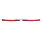 2X Rear Bumper Reflector Lamp Lens for Audi Q8 RSQ8 (2019–2022) RED