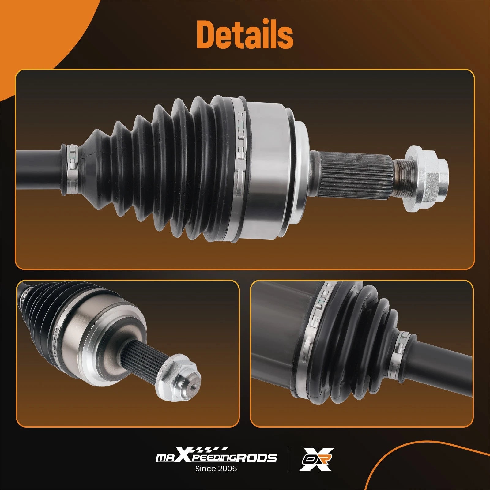 Front Right CV Axle Shaft for Honda CR-V (2007-2014)