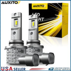 2X 9006 LED Headlight Bulbs for Cars (6500K)
