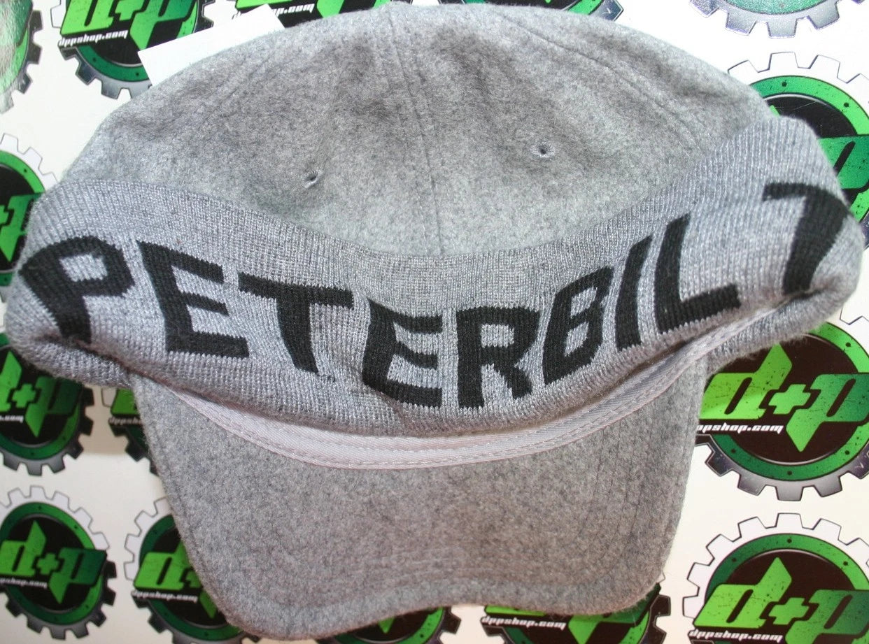 Peterbilt Semi Truck Hat Cap with Ear Neck Flap Fitted
