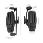 Driver Floorboard Footboard Kit for Honda GL1800 (2001–2017), F6B (2013–2017), Valkyrie (2014–2015)