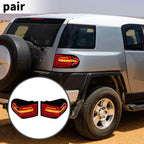 1 Pair OLED Tail Lights Assembly for Toyota FJ Cruiser (2007–2014)
