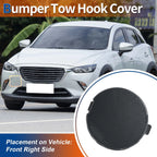 Tow Hook Cover for Mazda (2016–2023) No.D10J50A11A Polymetal Gray Metallic