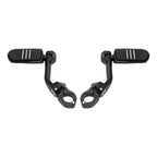 1-1/4 32mm Long Angled Highway Foot Pegs for Harley Road Street Electra Glide