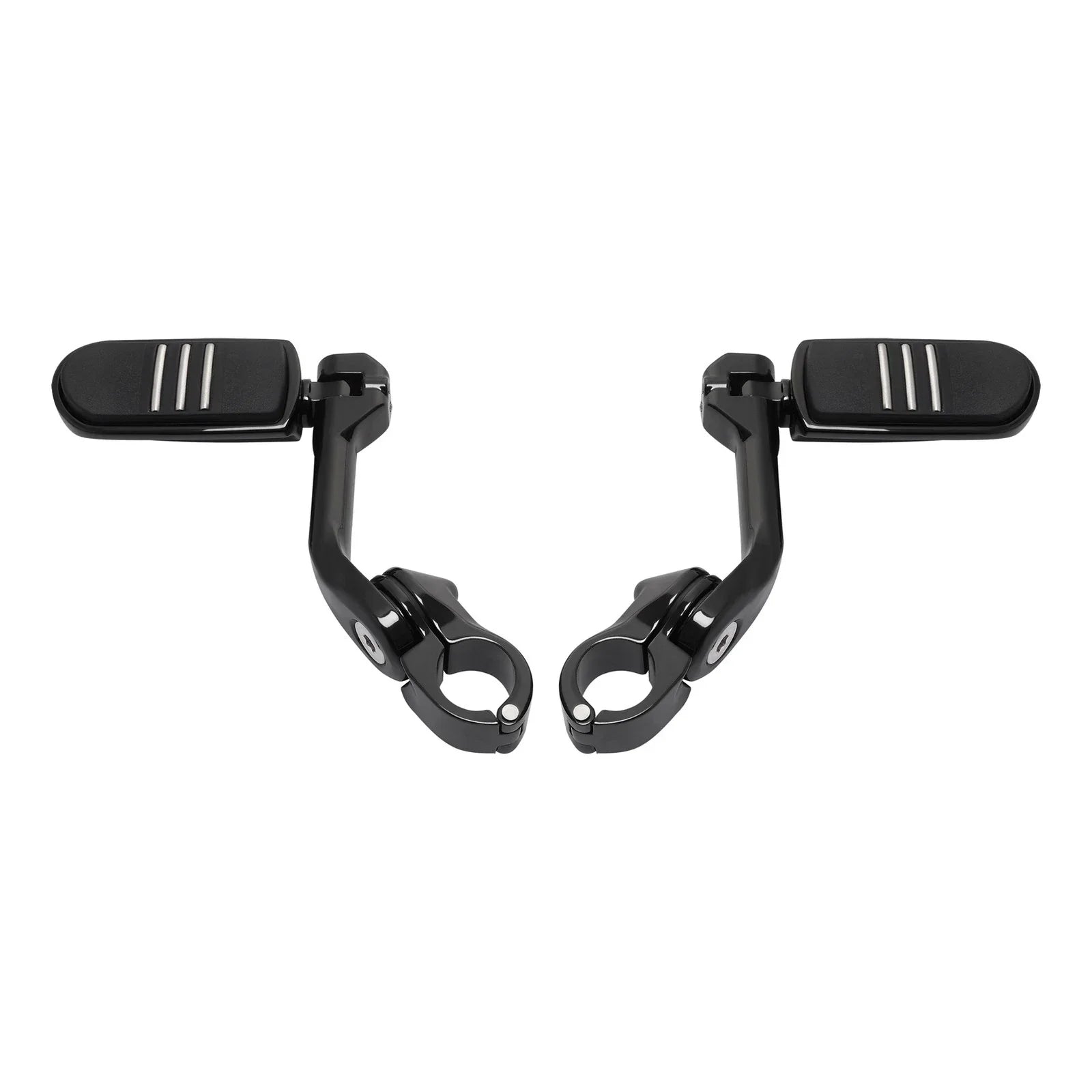 1-1/4 32mm Long Angled Highway Foot Pegs for Harley Road Street Electra Glide