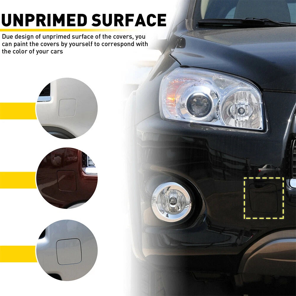 2X Front Bumper Tow Hook Eye Cover Cap for Toyota RAV4 (2011–2012)