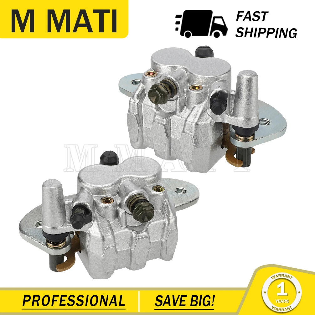 Rear Brake Calipers & Pads for Yamaha Wolverine X2 X4 YXE70 YXE85 YXF85