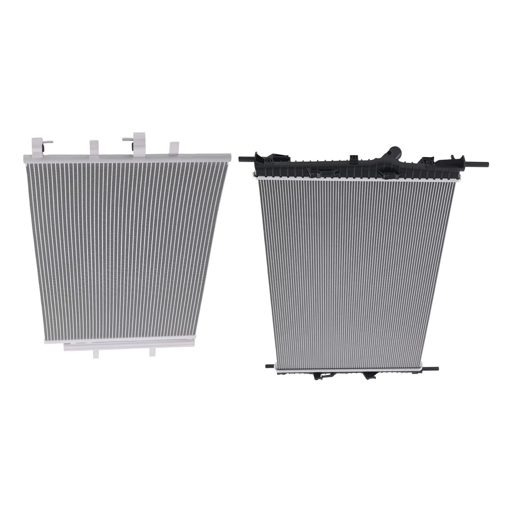 Cooling Radiator & AC Condenser for Ford Transit-150 Transit-250 (2015–2019) 13454