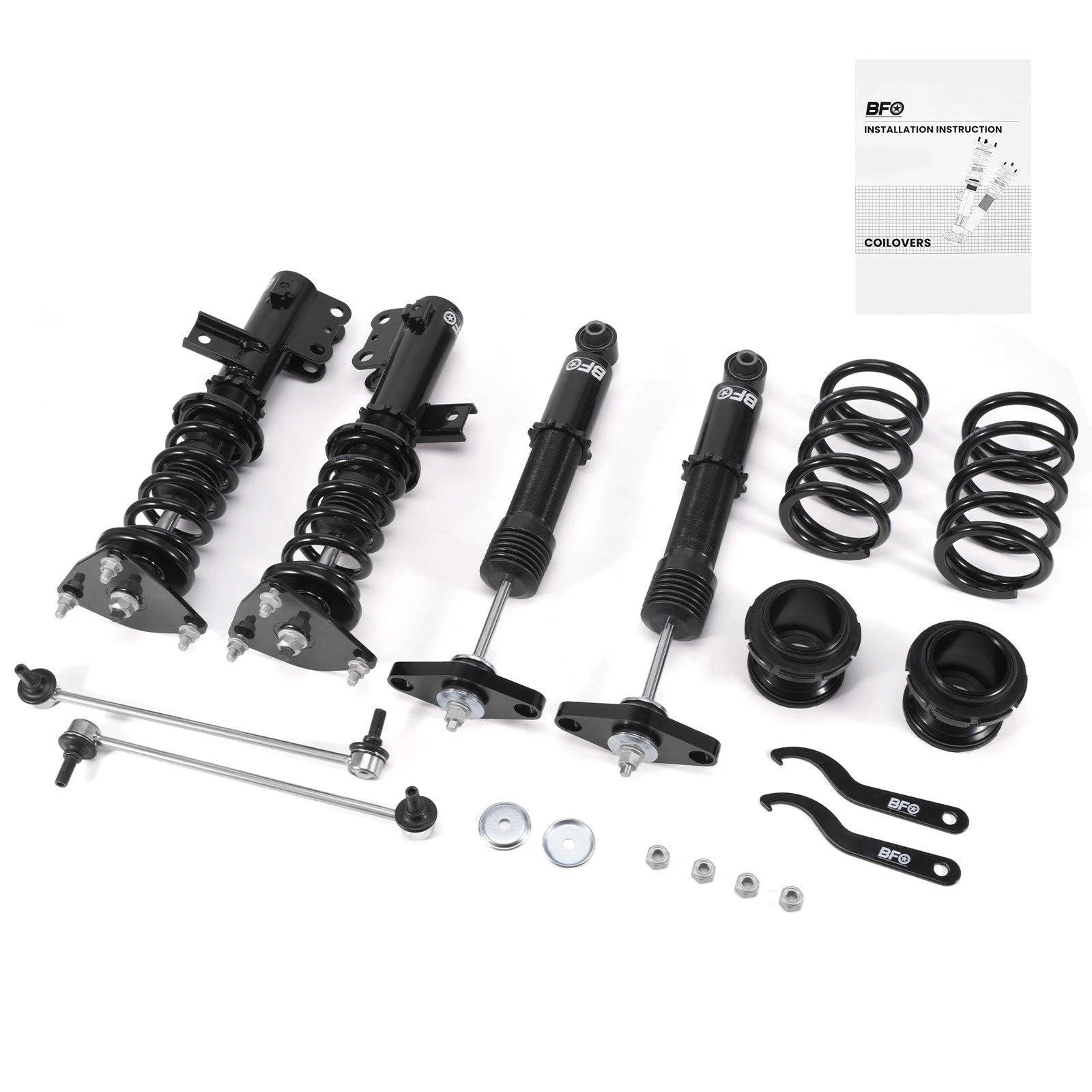 BFO Suspension Lowering Coilovers Kit For Hyundai Genesis Coupe 11-16