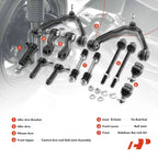 Set of 13 Front Control Arms with Ball Joints for Chevy Cadillac