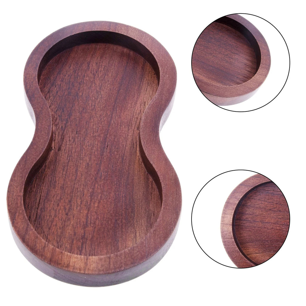 Coffee Tamper Stand for Espresso Maker (Walnut)