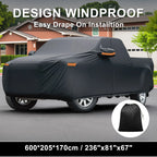 Waterproof 210D-PU Car Cover for Toyota Tundra (2014–2023)