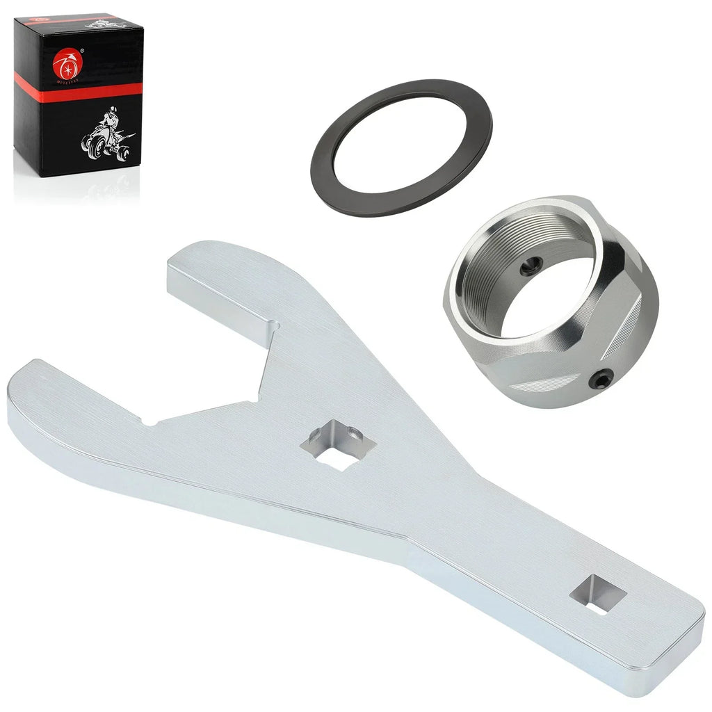 Rear Axle Lock Nut & 46mm Nut Wrench Kit for Yamaha YFZ450X (2009–2011)