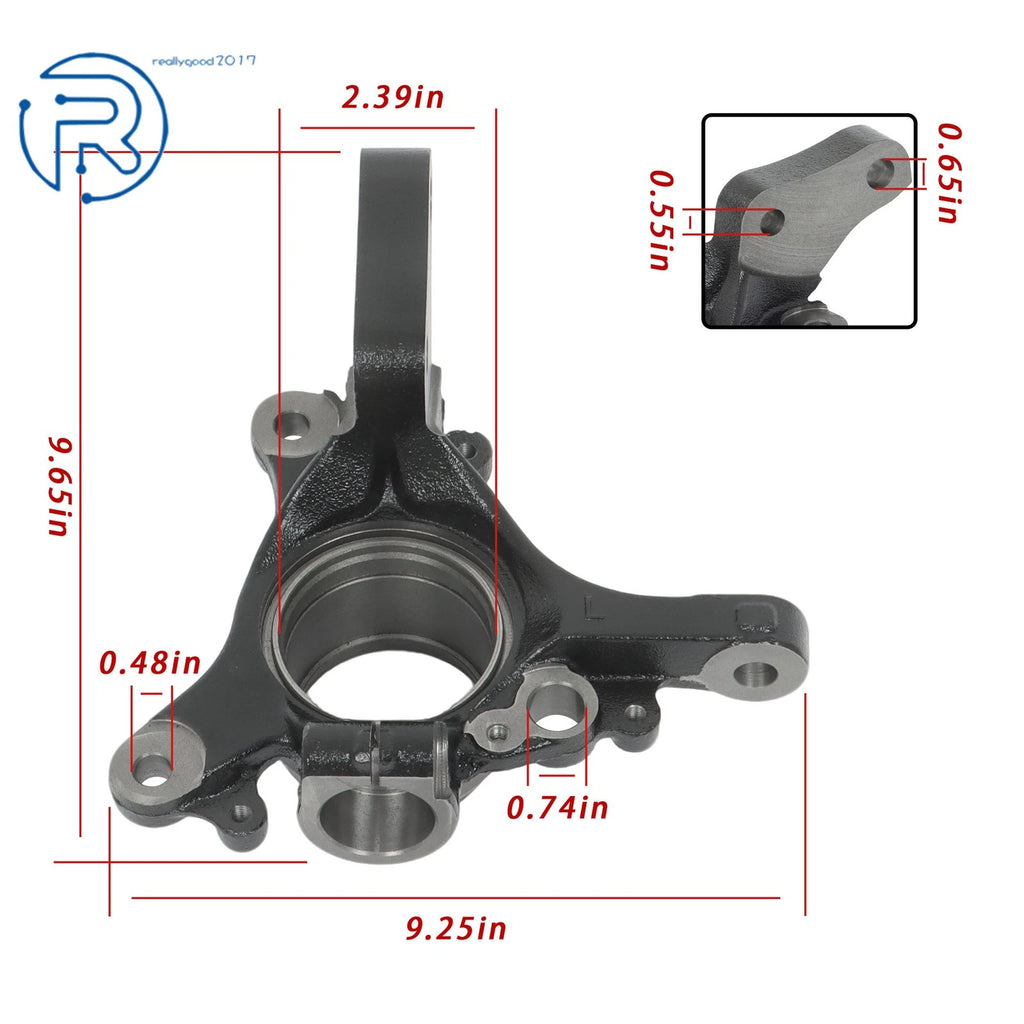 2X Steering Knuckle for Subaru Forester Legacy Impreza (1993–1999)