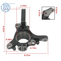 2X Steering Knuckle for Subaru Forester Legacy Impreza (1993–1999)