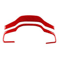 Steering Wheel Button Frame Cover Trim for Jaguar F-Type (2013–2024) Carbon Red