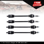 Set of 4 CV Joint Axles for Polaris Ranger XP 900 (2013–2017)
