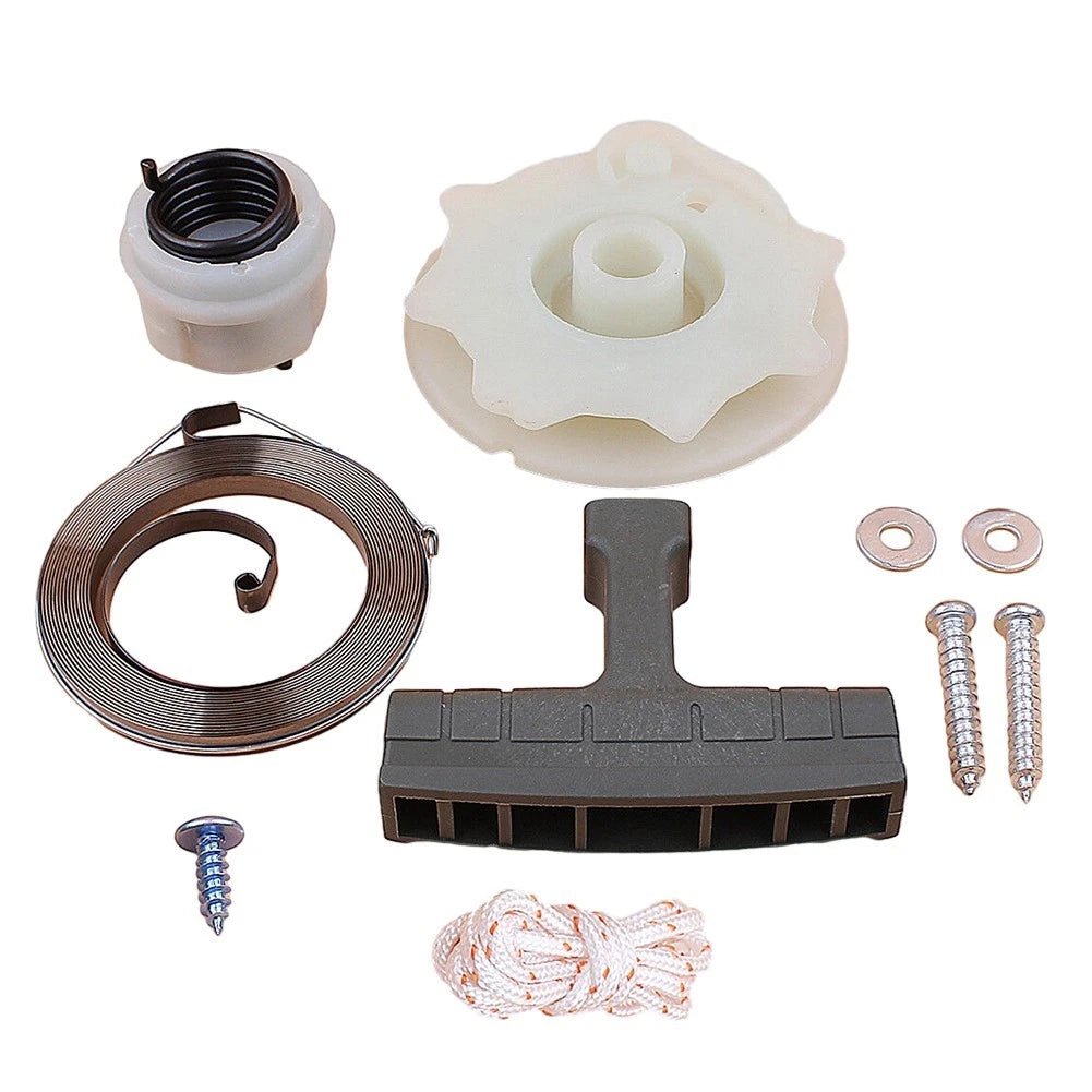 Recoil Starter Handle Pulley Spring for Stihl 137, 142, 235, 240, 235E, 236