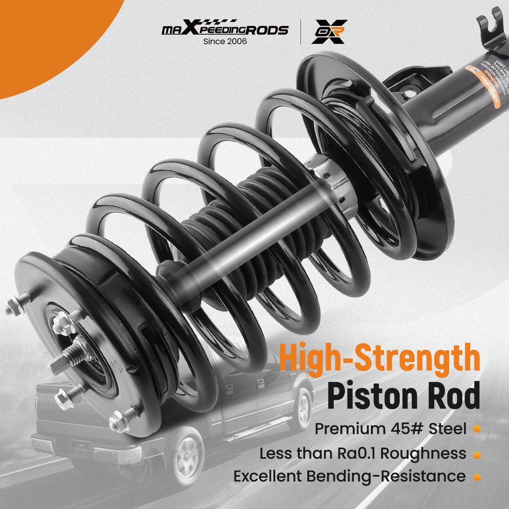 Front Struts Coil Spring Set for Ford Taurus Mercury Sable (2008–2009)