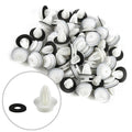 Set of 50 Door Panel Retainer Clips for Toyota (94858299, 9046710161)