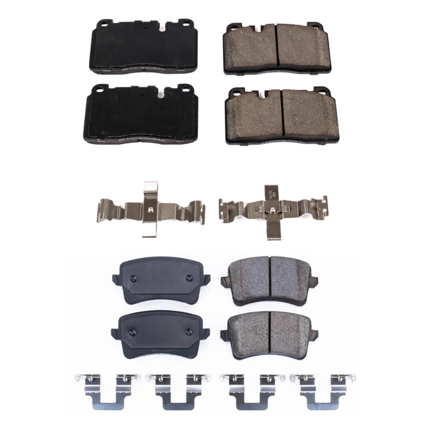 PowerStop Z17 Low-Dust Ceramic Brake Pads Kit for Audi Q5 (2013–2017)