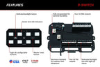 D-Switch 8-Channel Switch Panel Controller for Diode Dynamics (2016–2024)