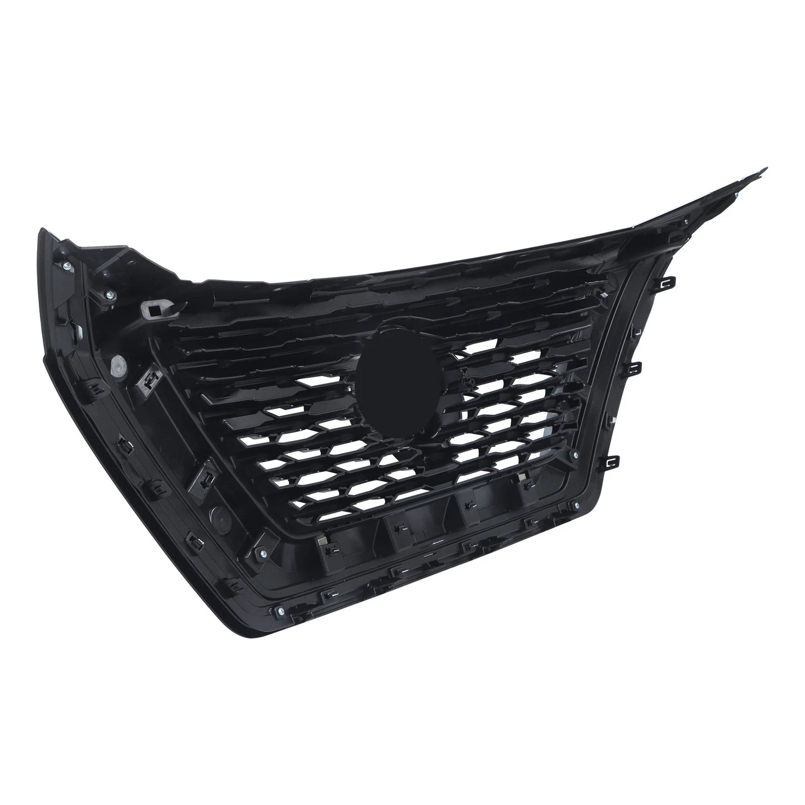 Chrome Black Front Upper Grille for Nissan Rogue (2021–2023)