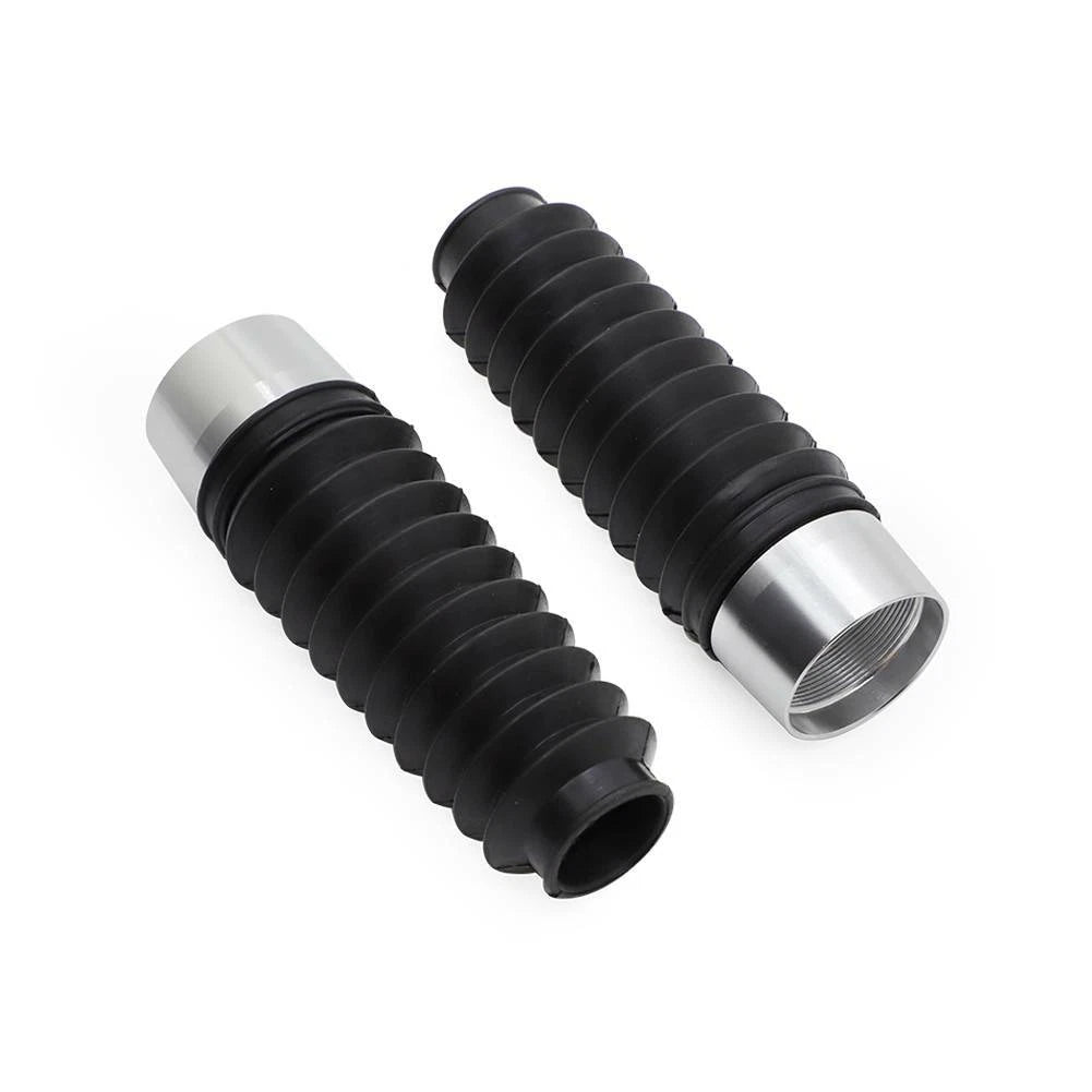 Set of 2 Front Fork Boots & Caps for Honda Z50A Z50R CT70 (1969–1971)