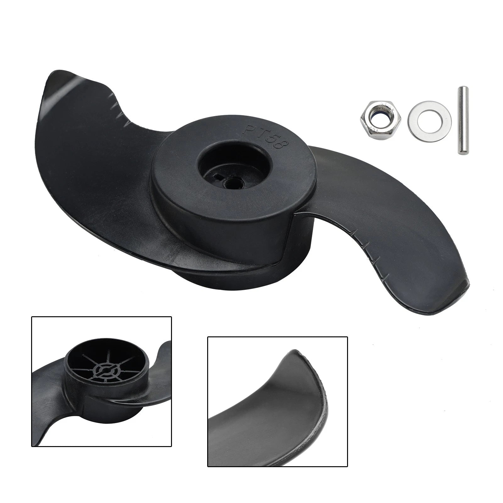 Weedless Wedge 2 Propeller for Trolling Motor (3-5/8" Diameter) 2091160