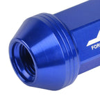 20Pcs J2 7075 Forged Aluminum M12x1.25 Open-End Lug Nut Kit for Universal