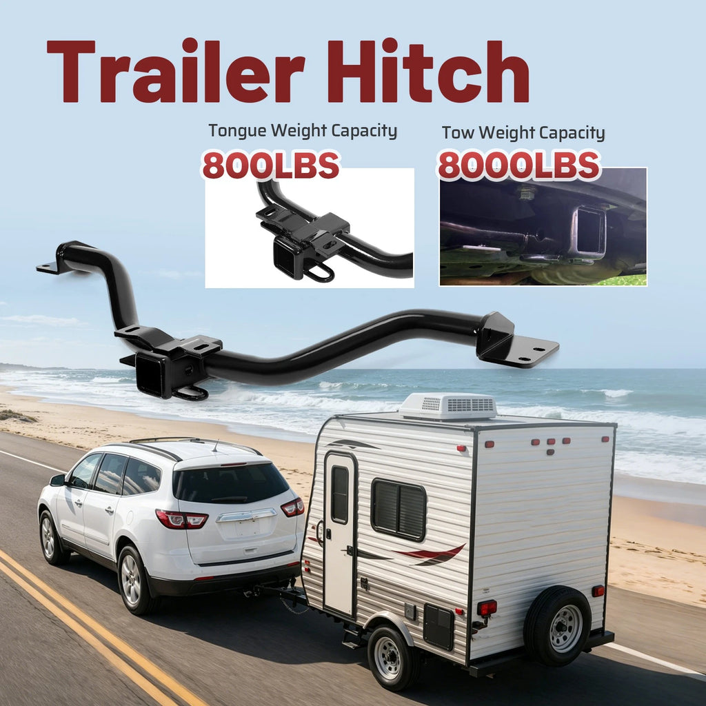 Class 3 Trailer Hitch for Chevy Traverse, Enclave, Acadia (2008–2017)
