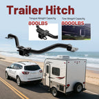 Class 3 Trailer Hitch for Chevy Traverse, Enclave, Acadia (2008–2017)
