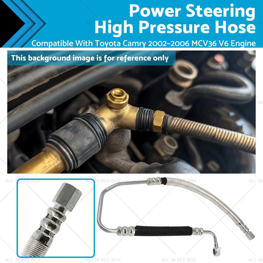 High Pressure Steering Pump Hose for Toyota Camry MCV36 3.0L V6 (2002–2006)