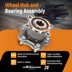 1pc Rear Wheel Hub Bearing for Infiniti QX60 Nissan Murano (2014–2023) BR930868
