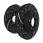 2X Brake Discs for VW Touareg Cayenne Q7