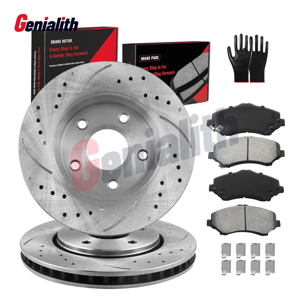 Front Disc Rotor Brake Pad for Chrysler Town & Country, Dodge Grand Caravan
