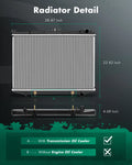 Aluminum Radiator for Nissan Pickup D21 (1986–1997) 2.4L 3.0L