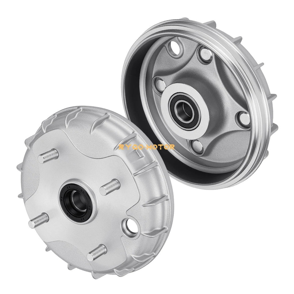 2X Front Brake Drums for Honda TRX350TE TRX350TM Rancher 350 (2000–2006)