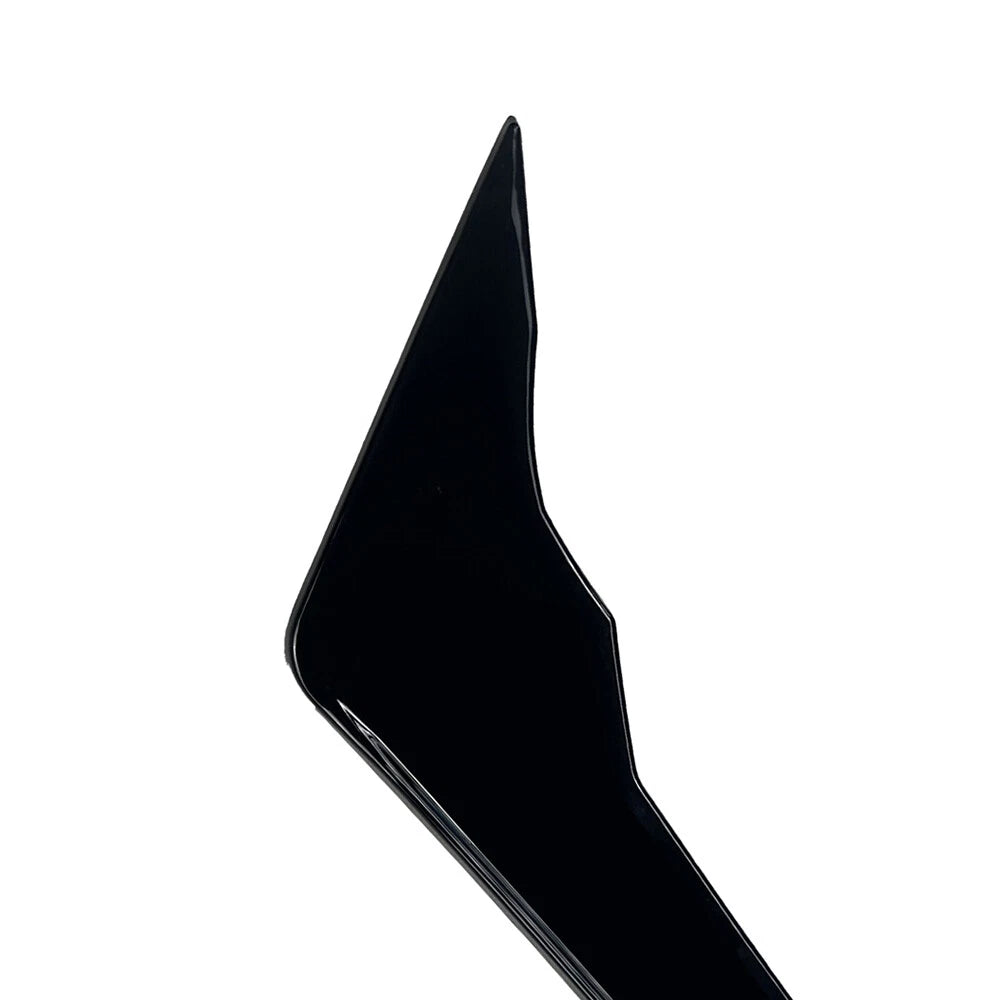 Front Bumper Side Air Vent Fins Trim Gloss Black for Audi Q5 FY (2020–2024)