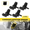 4X Camshaft Position Sensor 004 153 96 28 for Mercedes Benz GLK350 C300 (2008–2016)