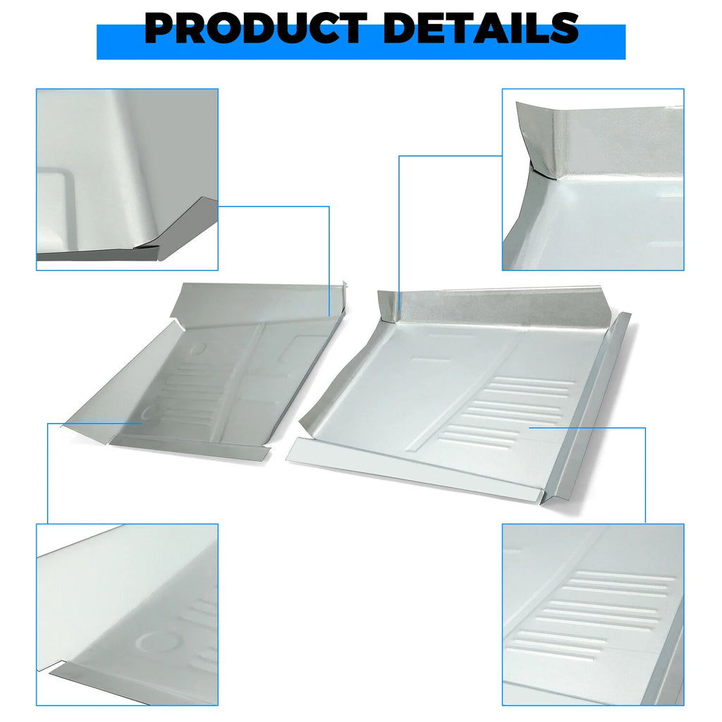 Front Floor Pan Set for 61-64 Chevrolet Impala Bel Air (1961–1964)