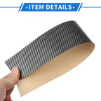 Set of 6 Door Pillar Window Trim for Kia Forte K3 (2014–2018) Carbon Fiber