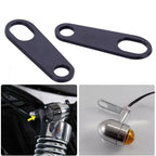 Indicator Motorcycle Shock Brackets for - Black