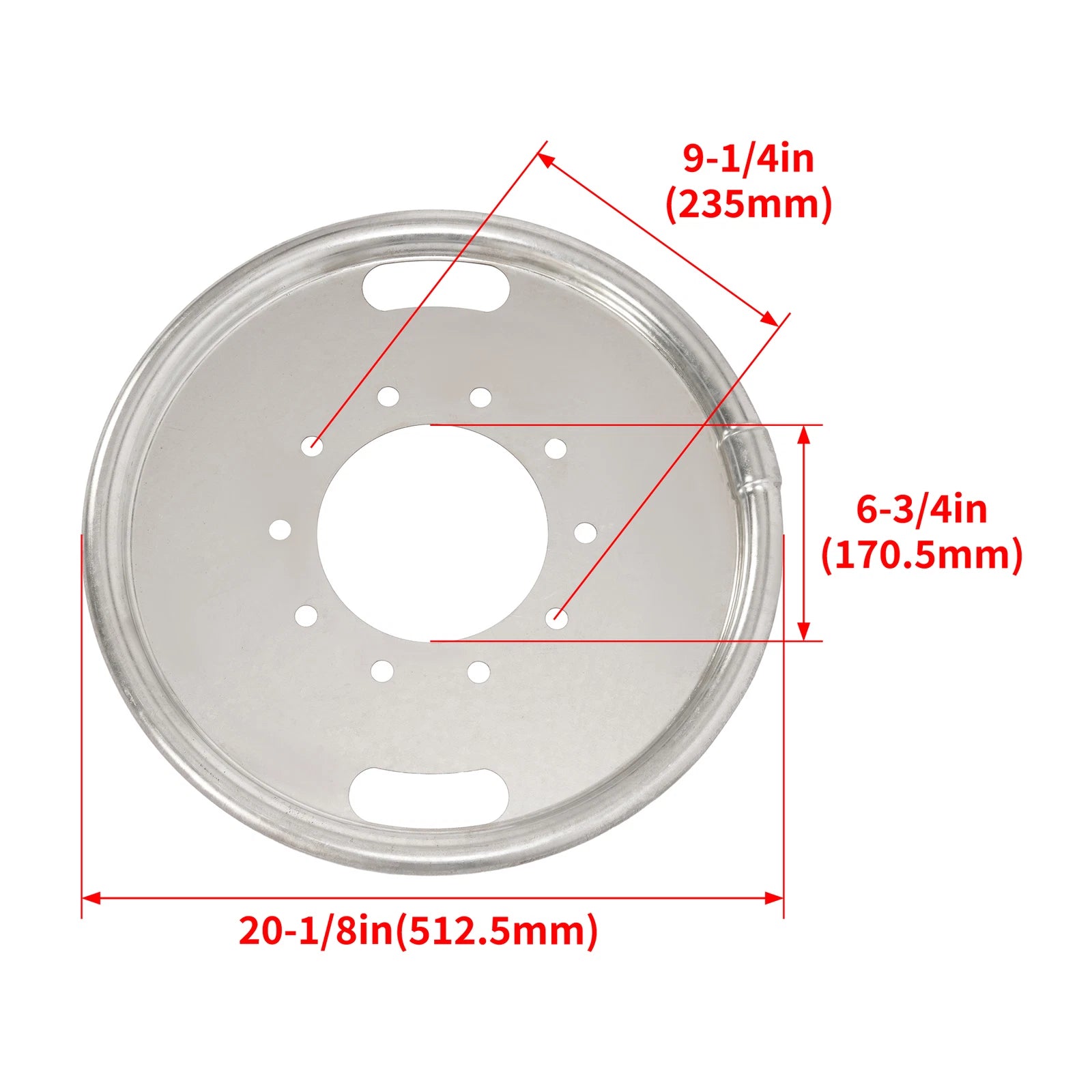 Galvanized Wheel Balancer for Ford F450 F550 (2005-2025)