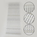 Set of 16 LED Backlight Strips for Vizio D65U-D2 D65-D2 E65X-C2 (LB65018)