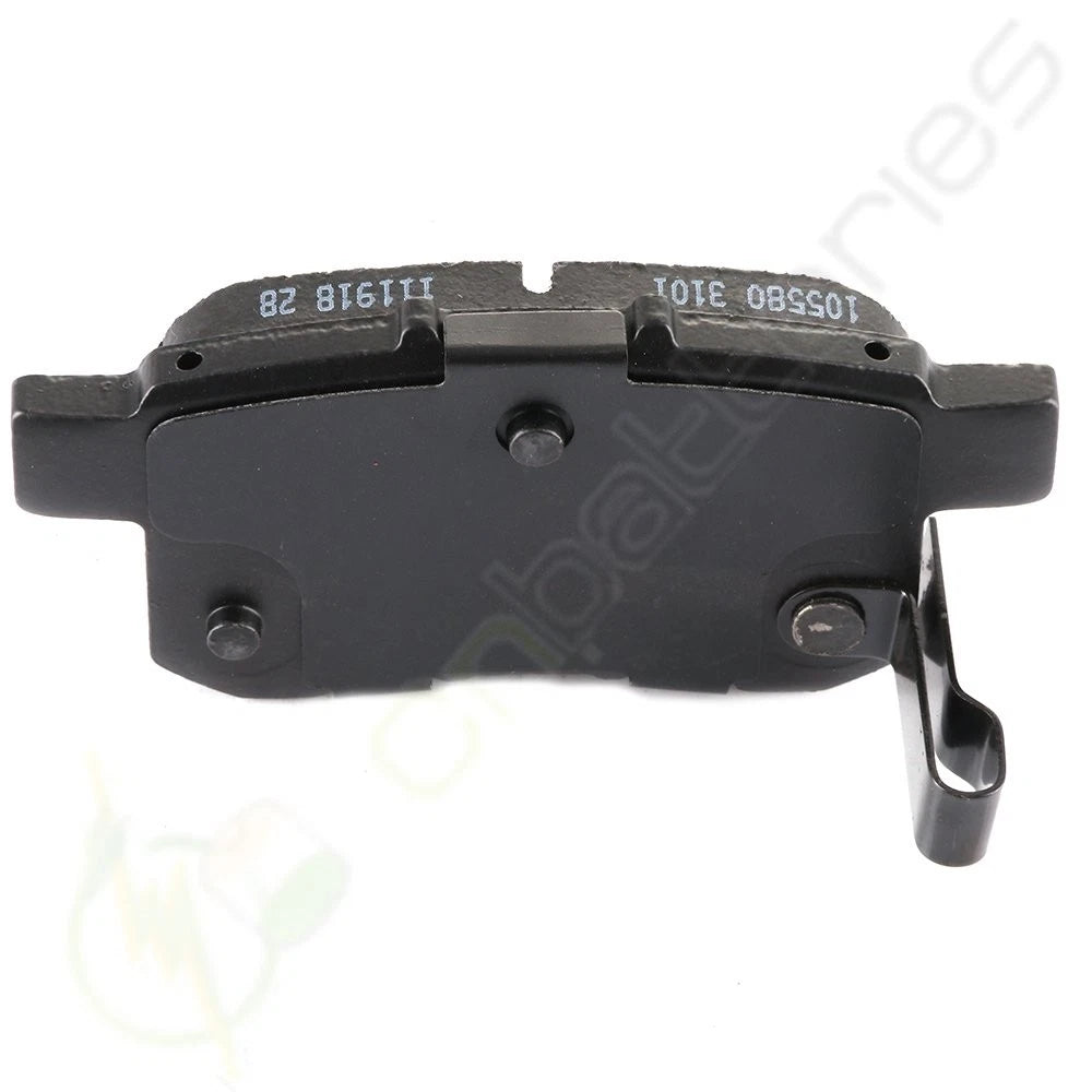 4X Rear Low Dust Metallic Brake Pads for Honda Accord (2008–2017)